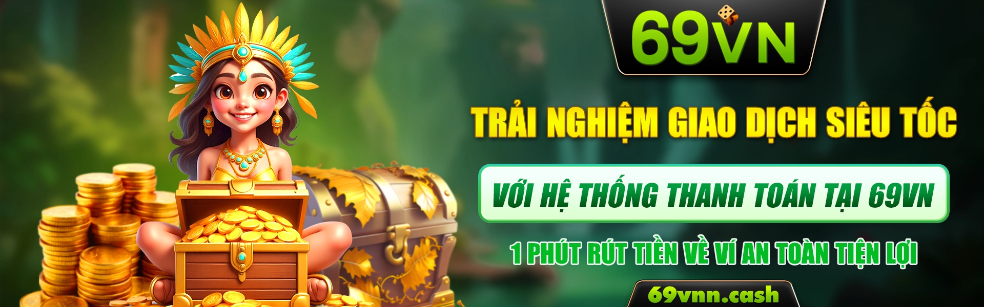 Trải nghiệm giao dịch siêu tốc với hệ thống thanh toán tại 69VN 1 phút rút tiền về ví an toàn tiện lợi